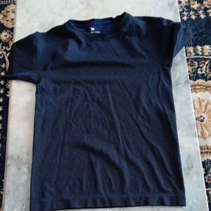 all in motion Black Short-Sleeve Kids Tee